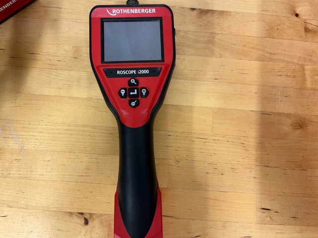 1140438-3 Rothenberger Videoskop Handenhet med sondkabel