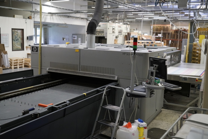 1031055-6 HP Scitex FB7600 Rebuilt from FB7500 year 2014