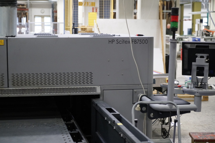 1031055-9 HP Scitex FB7600 Rebuilt from FB7500 year 2014