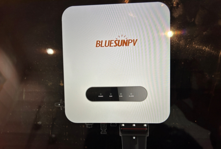 985413-6 Solar cells Bluesun Shingled Black Frame 18 pcs 480 W, inverter Bluesun 10 kW