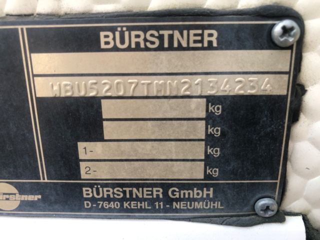 1206071-50 Caravan BURSTER HOLIDAY 540 TM -1992