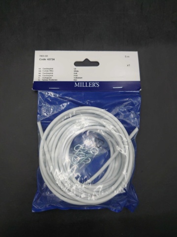 1207323-1 25 Millers curtain spiral 5 meters - Shipping included