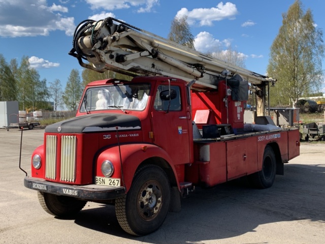 1068330-28 Lifter Truck with skylift Scania Vabis Nummela -1966