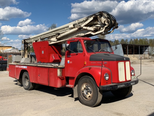 1068330-30 Lifter Truck with skylift Scania Vabis Nummela -1966