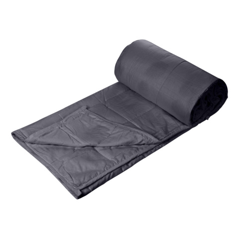 1207637-3 Temperaturreglerande Tyngdtäcke 5 kg Grå Bomull