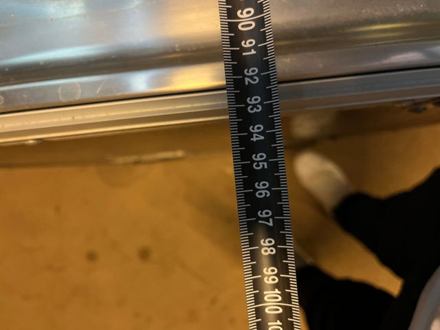 1194268-2 Mobile kitchen with hotplates, fridge, tap and sink as well as water heater