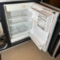 1194268-10 Mobile kitchen with hotplates, fridge, tap and sink as well as water heater