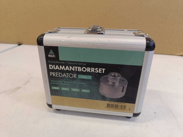 1000292-2 KGC diamond drill set Predator