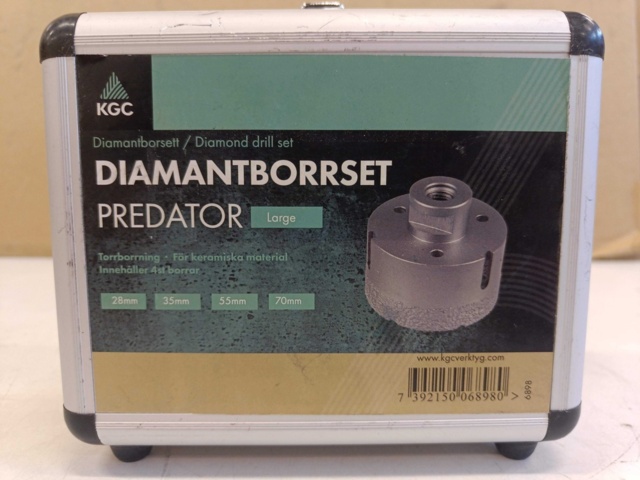 1000292-3 KGC diamond drill set Predator