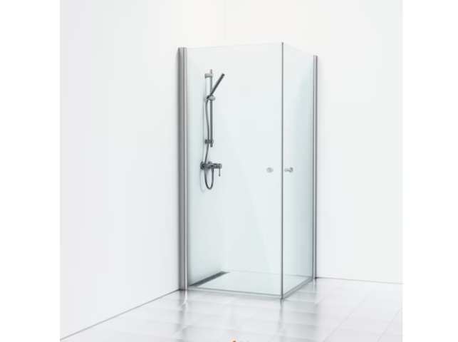 1207755-1 Shower corner Svedberg's straight forest Bl/Kl 80X80