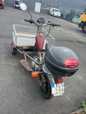 1178571-3 Flakmoped Norsjö Carrier 4-Stroke -2005 (Reparationsobjekt)