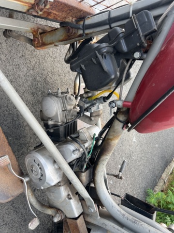 1178571-8 Flakmoped Norsjö Carrier 4-Stroke -2005 (Reparationsobjekt)