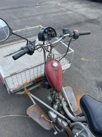 1178571-9 Flakmoped Norsjö Carrier 4-Stroke -2005 (Reparationsobjekt)