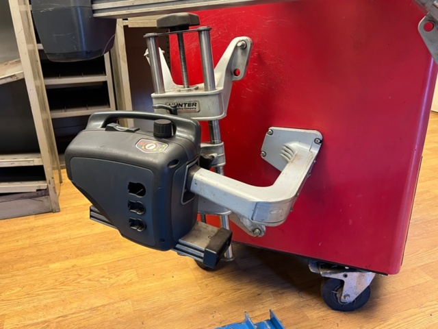 1208354-9 Wheel alignment machine, Hunter PA130
