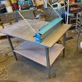 1136510-1 Sheet metal table with bending machine