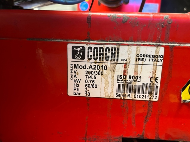 1208357-14 tire mounting machine, Corghi A2010