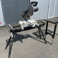 1137481-3 Woodster sl 10u cut and miter saw with stand and roller table