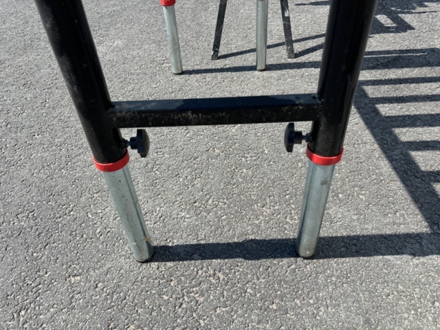 1137481-7 Woodster sl 10u cut and miter saw with stand and roller table