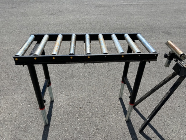 1137481-8 Woodster sl 10u cut and miter saw with stand and roller table