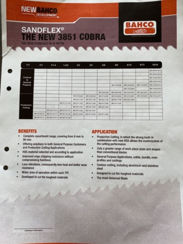 999381-21 Metal saw blade & Hilti nail