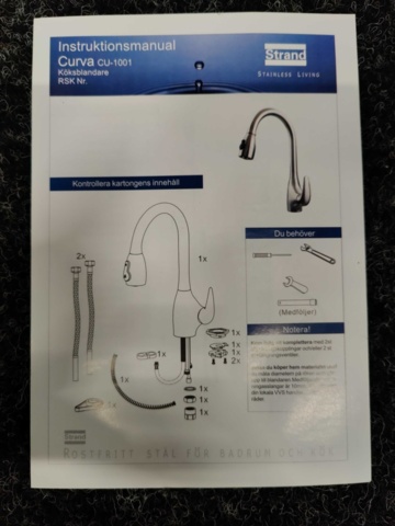 1208422-5 Kitchen faucet Strand Lily LI-1001