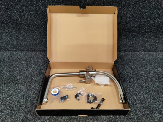 1208424-1 Kitchen faucet Strand Stainless Solid SO-1009