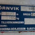 1137491-28 Örnvik 535 HT with Suzuki 115hp + trailer.