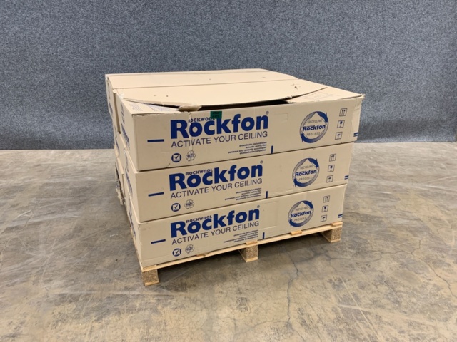 1208517-1 Acoustic ceiling Rockfon Koral 1200 x 600 x 15, white