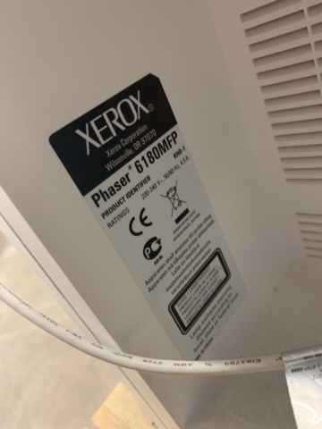 1208519-14 Printer Xerox Phaser 6180MFP