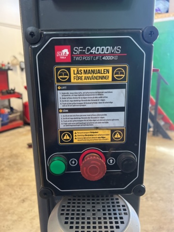 1178587-10 2-pillar lift 4000 kg - Pela Tools SF-C4000MS -2020