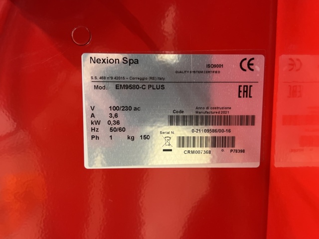 1208650-17 Tire balancing machine Corghi EM 9508-C PLUS