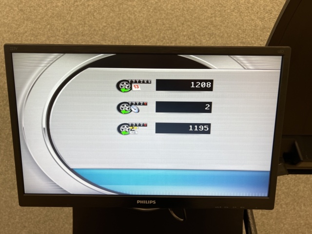 1208650-22 Tire balancing machine Corghi EM 9508-C PLUS