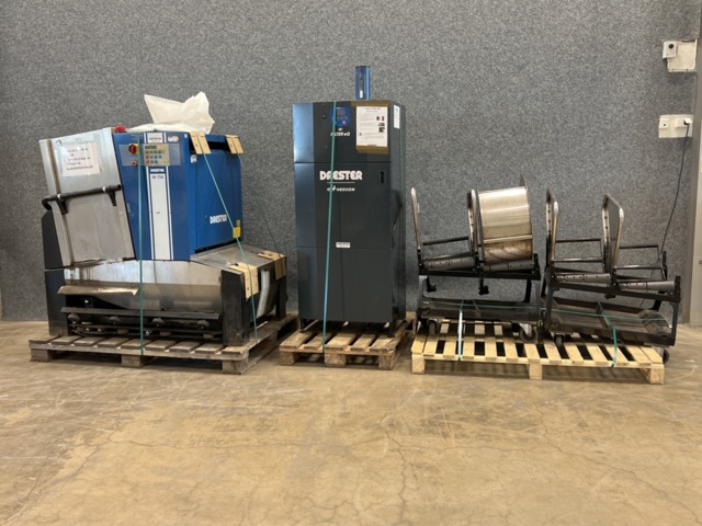 1208655-1 Wheel washing system Drester W-750 including 2 trolleys