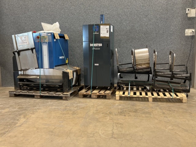 1208655-2 Wheel washing system Drester W-750 including 2 trolleys