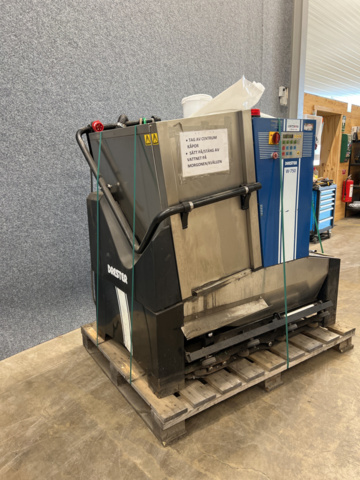 1208655-8 Wheel washing system Drester W-750 including 2 trolleys