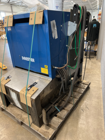 1208655-9 Wheel washing system Drester W-750 including 2 trolleys