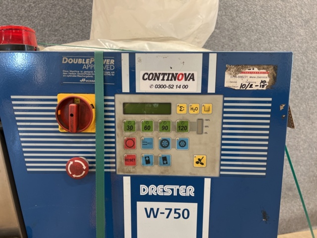 1208655-10 Wheel washing system Drester W-750 including 2 trolleys