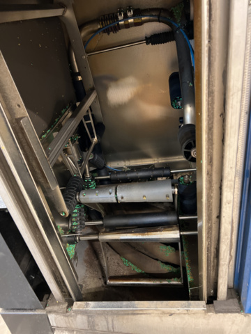 1208655-11 Wheel washing system Drester W-750 including 2 trolleys