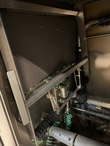 1208655-12 Wheel washing system Drester W-750 including 2 trolleys