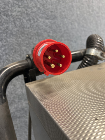 1208655-16 Wheel washing system Drester W-750 including 2 trolleys