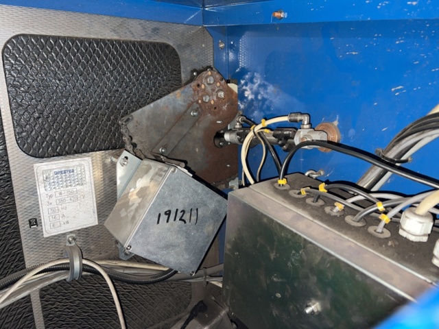 1208655-19 Wheel washing system Drester W-750 including 2 trolleys