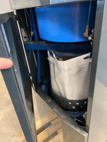 1208655-29 Wheel washing system Drester W-750 including 2 trolleys