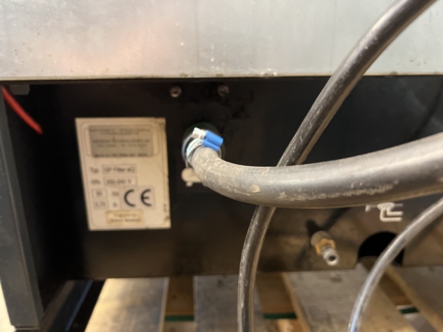 1208655-35 Wheel washing system Drester W-750 including 2 trolleys