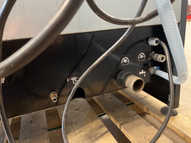 1208655-36 Wheel washing system Drester W-750 including 2 trolleys