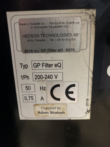 1208655-37 Wheel washing system Drester W-750 including 2 trolleys