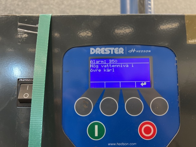 1208655-41 Wheel washing system Drester W-750 including 2 trolleys