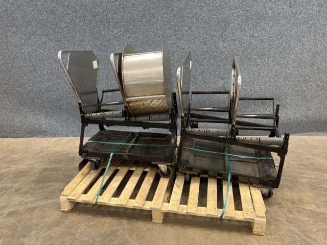 1208655-44 Wheel washing system Drester W-750 including 2 trolleys