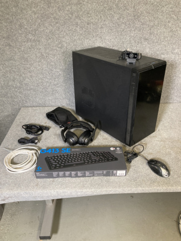 1200336-1 Gaming computer (comp. Asus Evga, Fractal Design, etc.). incl. accessories