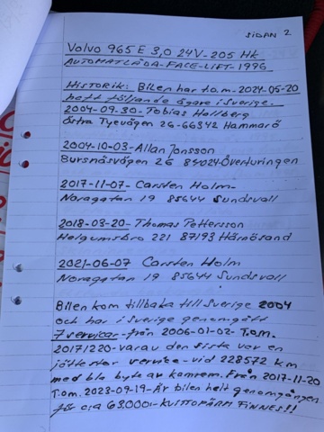 1208276-61 Volvo 960 Estate -1996