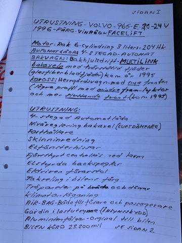 1208276-62 Volvo 960 Estate -1996